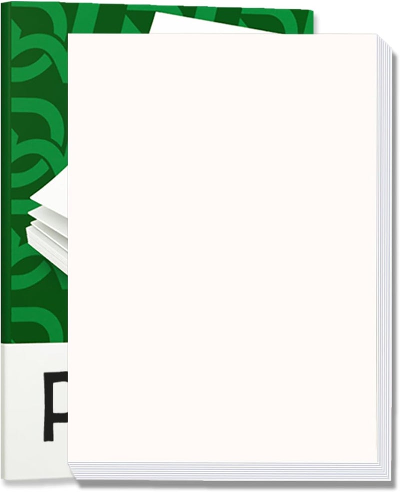 VEOOK 300 Sheets Letter Size 8.5" x 11" Mulberry Paper, Natural Fiber Rice Paper, Decoupage Decorative Tissue Paper for Writing Painting DIY Crafts Calligraphy Gift Wrap(MP-19) - Image 1
